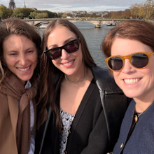 Princess Eugenie and her girlfriends in Paris, France
