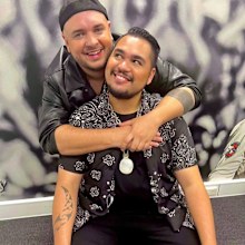 Will and Monte for the Big Tinder Wedding