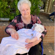 Ms Payne's 89-year-old mother has coronavirus.