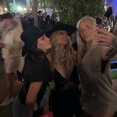 Paris Hilton, Kesha and Kyle Richards Coachella