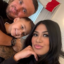 Love Island Australia Eden Dally and MAFS Cyrell Paule with son Boston