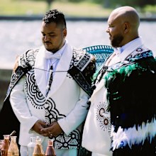 Will and Monte for the Big Tinder Wedding