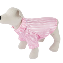 Kmart Pet Satin Stripe Pyjamas - Medium, Pink