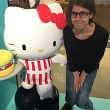 Ms Courts developed anorexia, the most common eating disorder, when she was studying at Macquarie University.