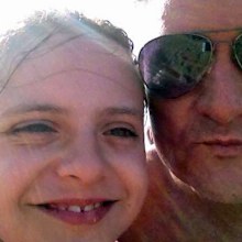 A supplied image obtained Monday, Oct. 17, 2016 of Fernando Manrique's and his daughter Elisa.