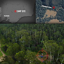 Under Investigation: Location of the campsite