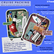 What to pack on a cruise