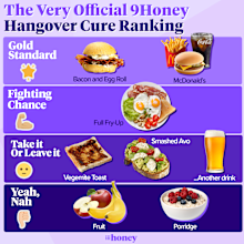9Honey's Very Official hangover breakfast cure ranking