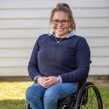 Ashlee Morton works with Accessible Accommodation.