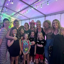 Elsa Pataky at Pink concert
