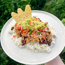 Fitness coach bec hardgrave creates ultimate GYG burrito bowl fakeaway