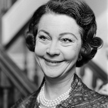 Vivien Leigh pictured in 1965, two years before her death.