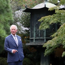 Prince Charles in Japan, October 2019.