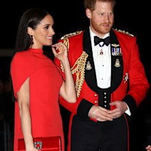 Meghan Markle and Prince Harry at the Mountbatten Music Festival
