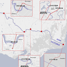 The tier A border crossings.