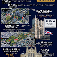 Details have been released about how Queen Elizabeth II's funeral will unfold on September 19.