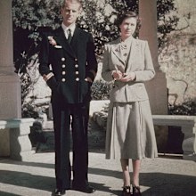 Prince Philip and Princess Elizabeth pictured in Malta during their honeymoon in 1947.
