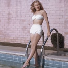 Marilyn Monroe, then Norma Jean, in 1946.
