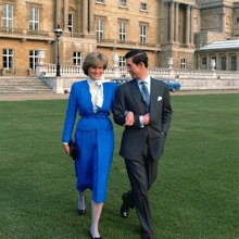 Prince Charles and Princess Diana announce engagement, 1981.