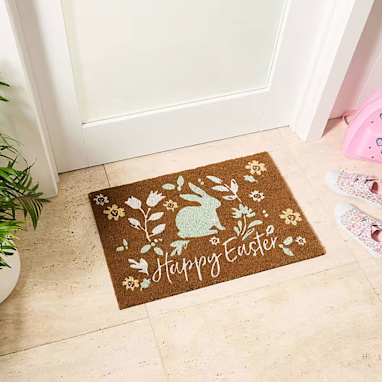 Happy Easter Door Mat: $10