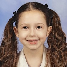 Imogen Mulgrew before she was diagnosed with cancer.