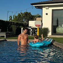 Kj Apa with his son Sasha