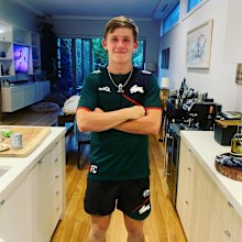 Manu Fieldel's son Jonti