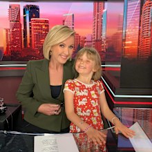 Deb Knight took her kids and their friends to Karen's Diner. 