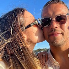 Jesinta Franklin and Buddy Franklin