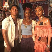 Chance Perdomo and Skye Marshall