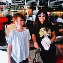 Elly-May Barnes and her son Dylan