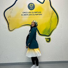 Tina Rahimi Australian Boxer ready for Olympic games Opening Ceremony