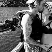 Justin Bieber and Hailey Bieber
