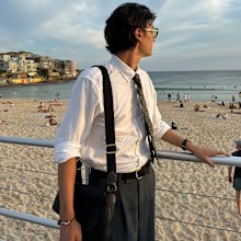 Count Nikolai of Monpezat at Bondi Beach in Sydney, Australia, in March 2025.