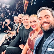 MAFS 2025 Jules Robinson and Cam Merchant at Australian Fashion Week 