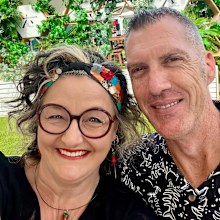Julie Goodwin with husband Michael
