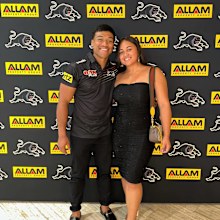 Brian To'o and Sala Moesha