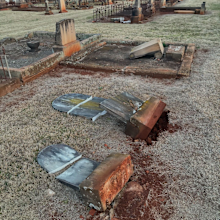 Gravestones damaged in Toowoomba