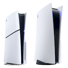 9PR: A size comparison of the PlayStation 5 Slim and PlayStation 5 consoles