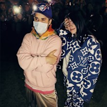 Billie Eilish and Justin Bieber