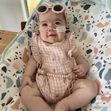 'Our Christmas miracle': Baby born with organs outside body defies the ...
