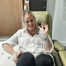 Vivienne Greene endured five weeks of treatment for cervical cancer.