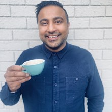 Shaun Kumar Brand Ambassador for Piazza D'Oro coffee ANZ