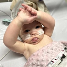 Luna still has complex medical needs.