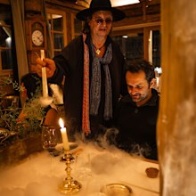 Inside French chef Marc Veyrat's restaurant