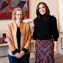 Queen Mary received Director General of the United Nations Environment Organization (UNEP), Inger Andersen, who briefed on UNEP's work to promote biodiversity and nature protection globally.
