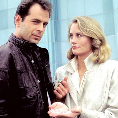 Moonlighting: Bruce Willis and Cybill Shepherd
