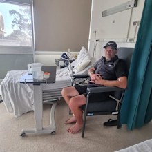 Foreman Keith rushed to hospital