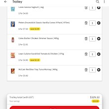 Coles receipt matching 20-year-old one