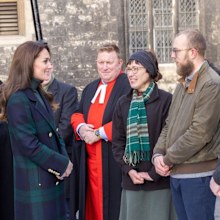 Kate Middleton plants tree in Queen Elizabeth's honour